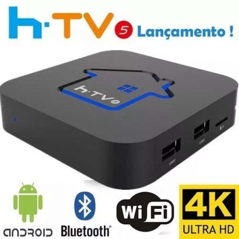 Receptor Smart TV H-TV Box 5 IPTV Box 4K