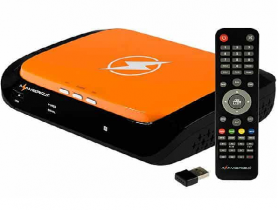 Receptor Azamerica Champions Iptv 4K Full Hd 8GB