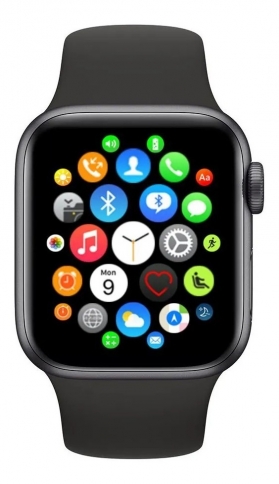 Smartwatch Relógio T500 Iwo Max 44mm Ios/android 12 Faces 